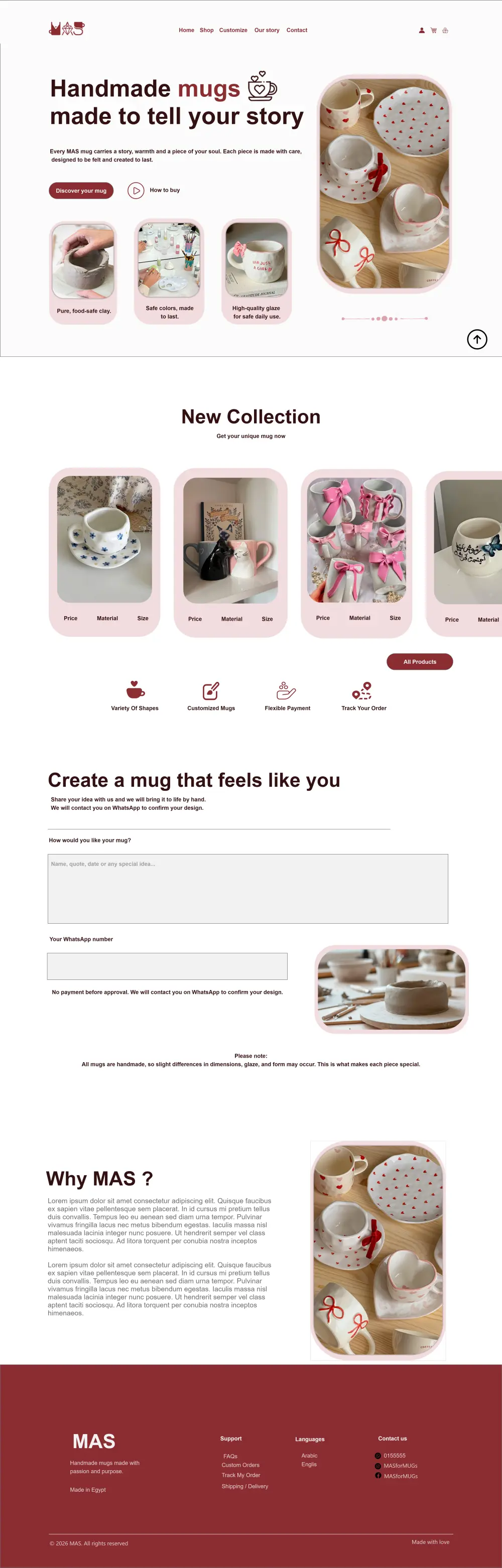 تصميم صفحة هبوط لموقعك الالكتروني