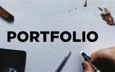 تصميم portfolio احترافي