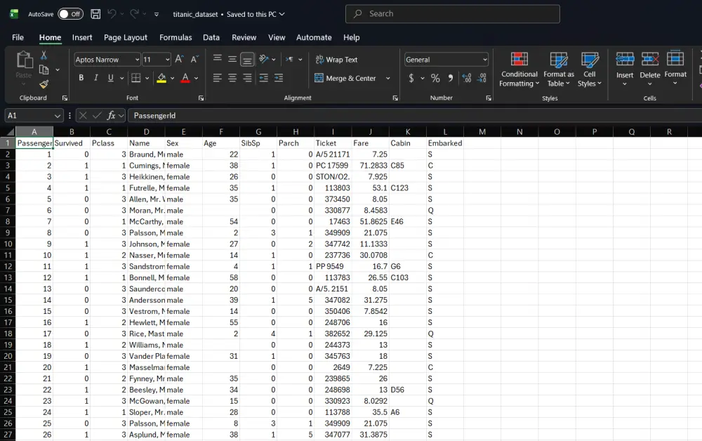 إدخال وتنظيف البيانات على Excel بدقة وسرعة عالية