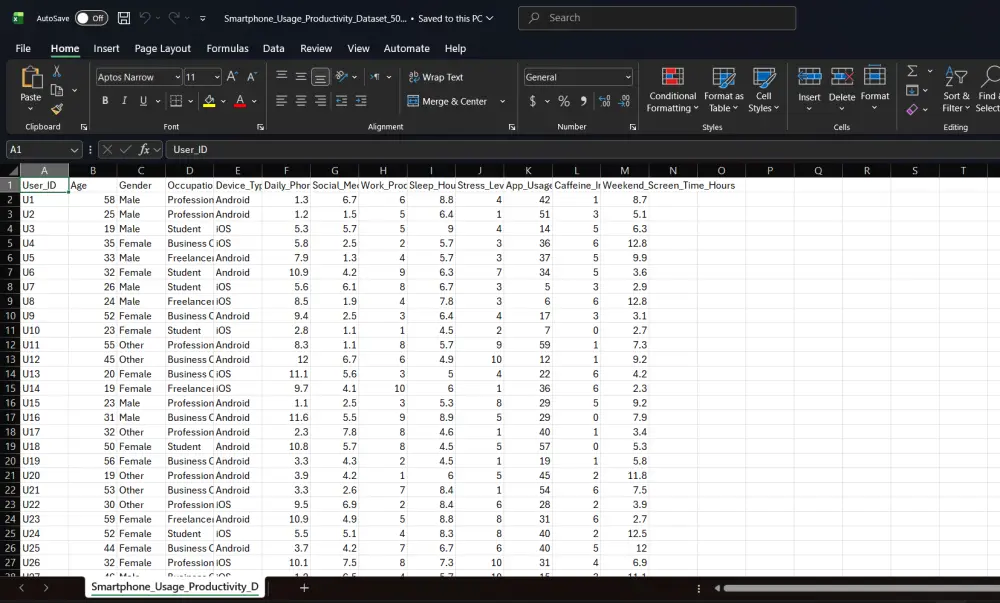 إدخال وتنظيف البيانات على Excel بدقة وسرعة عالية