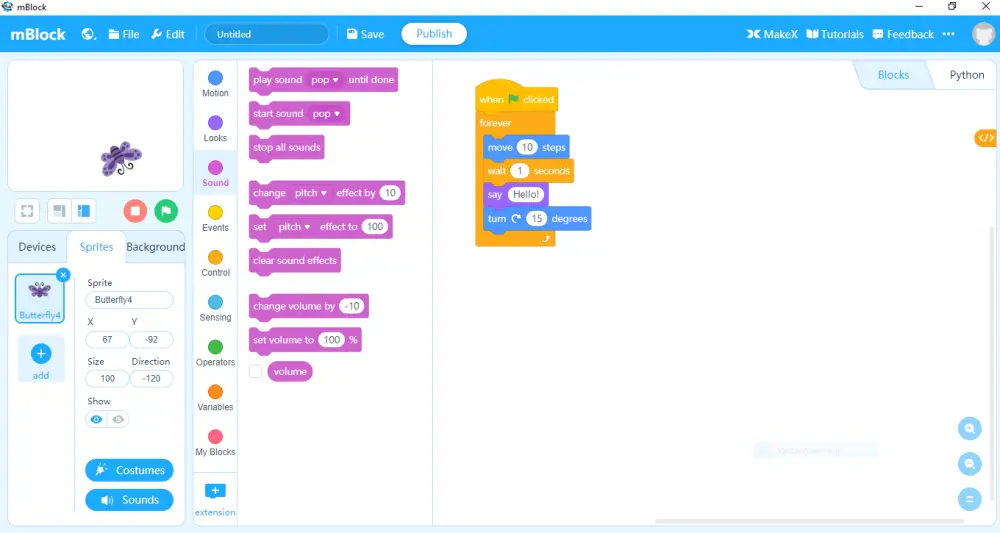 برمجة ألعاب تعليمية للأطفال باستخدام Scratch