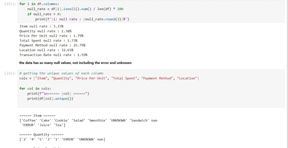 تنظيف البيانات وتحليلها باستخدام Python