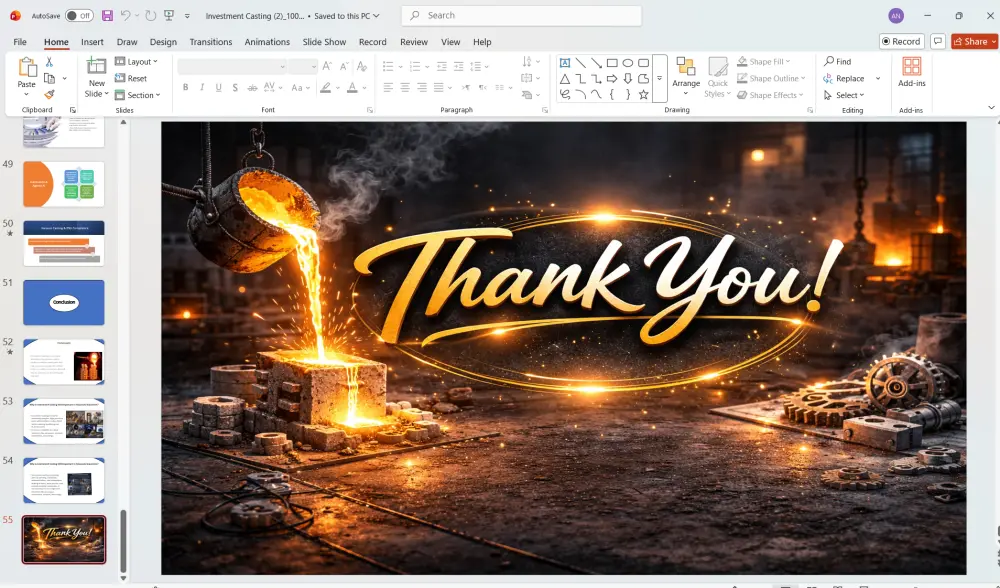 إنشاء عروض إحترافية باستخدام power point