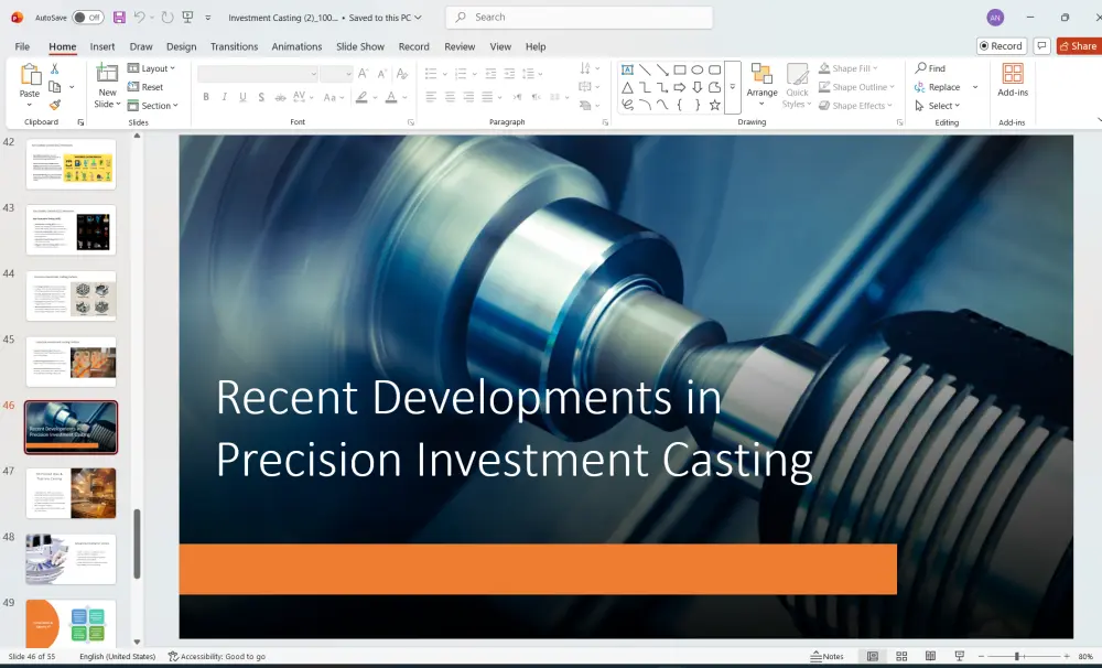 إنشاء عروض إحترافية باستخدام power point