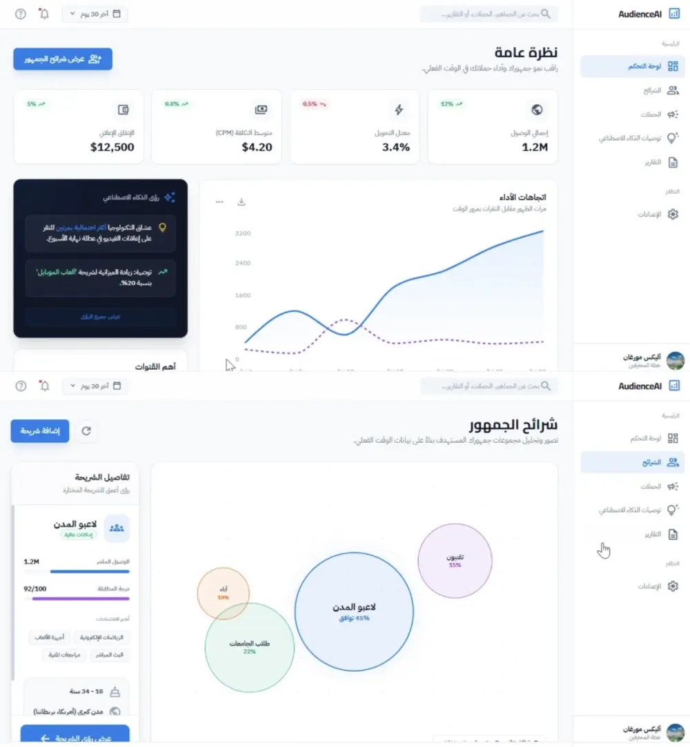 تصميم واجهات مستخدم وتجربة مستخدم (UI/UX) احترافية لتطبيقات ومواقع ويب