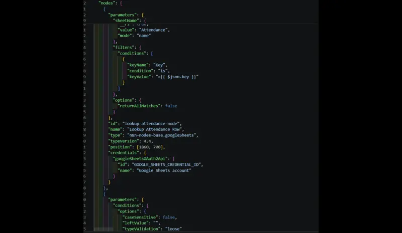 سأقوم بإنشاء Workflow احترافي باستخدام n8n لأتمتة أعمالك وربط التطبيقات و AI