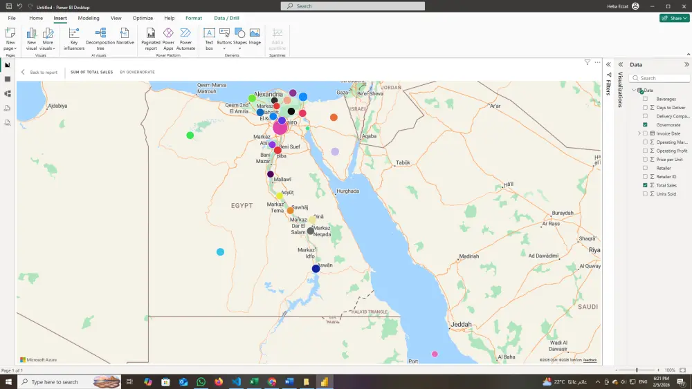 تصميم داشبورد تفاعلي احترافي Excel Dashboard- Power Bi Das