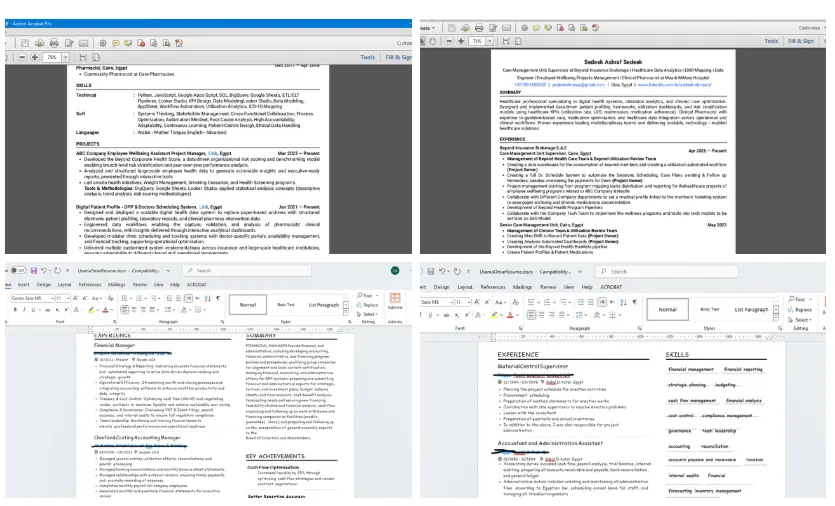 إعداد ال CV بشكل احترافي قوي يجذب الـ HR ويتعدي ال ATS