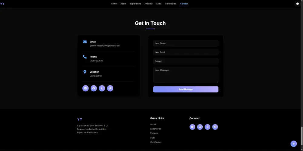 سأبني لك Portfolio احترافي يعرض مشاريعك ومهاراتك بتصميم عصري وأنيق