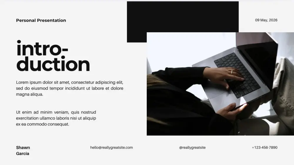 تصميم عروض تقديمية احترافية (PowerPoint & Canva) تجذب جمهورك