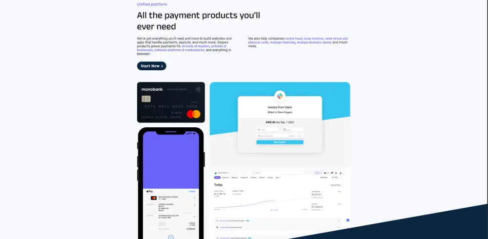 تصميم وتطوير Landing Page احترافية مشابهة لمواقع شركات الدفع الإلكتروني باستخدام HTML و CSS و JavaScript