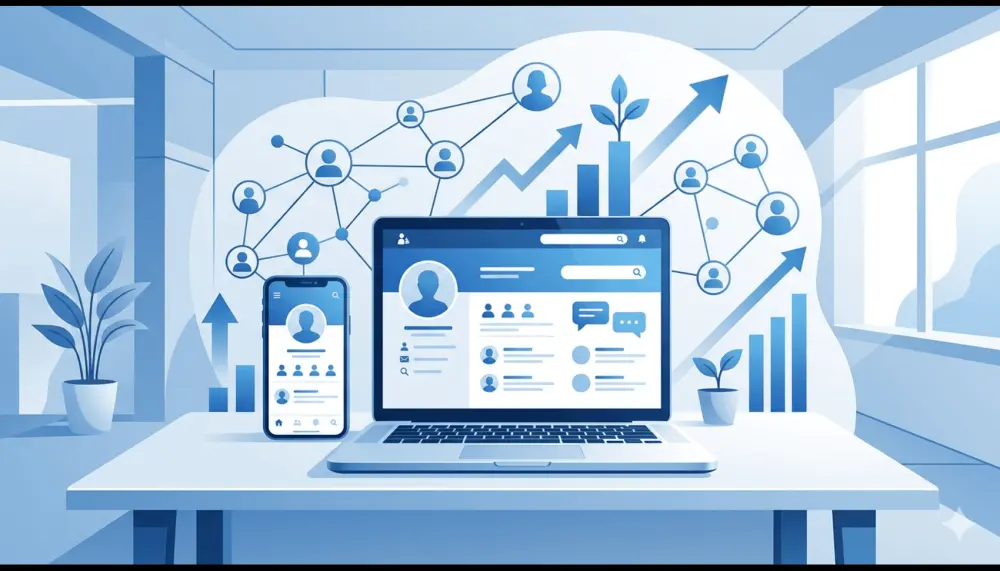 نشاء حساب LinkedIn احترافي