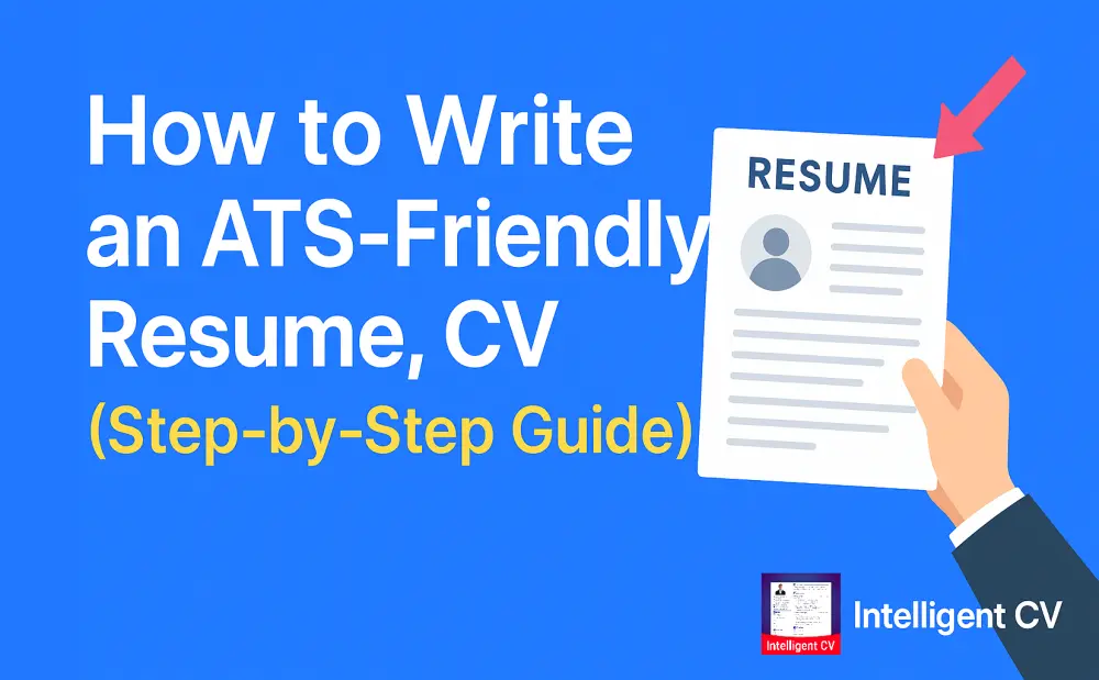 تصمبم وأنشاء سيرة ذاتيه احترافية(cv) متوافقة مع نظام ATS