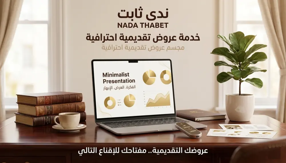 تصميم عروض تقديمية (PowerPoint) احترافية وإبداعيةو جذابة