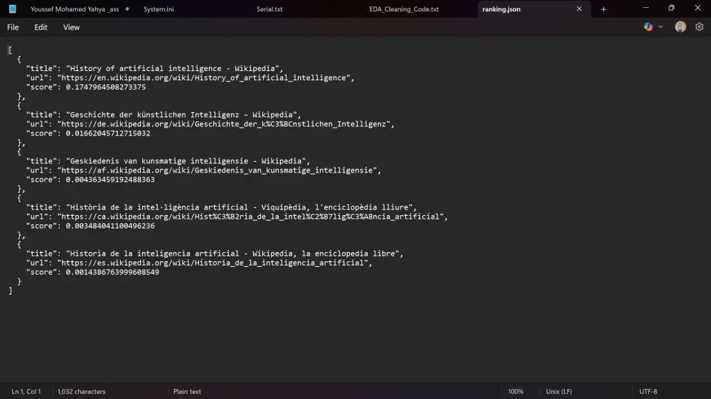 بناء نموذج Machine Learning للبيانات الخاصة بك