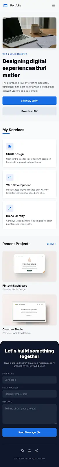 تصميم Landing Page احترافية باستخدام HTML و CSS متجاوبة مع جميع الأجهزة