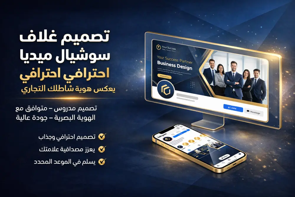 تصميم أغلفة لمنصات السوشيال ميديا احترافي يعكس هوية علامتك التجارية
