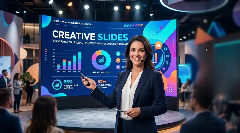 تصميم عرض تقديمي احترافي PowerPoint , Canva و Gamma