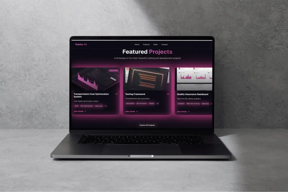 تصميم و برمجة موقع تعريف شخصي احترافي