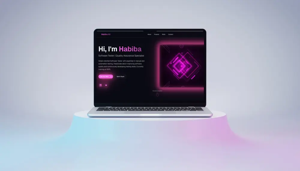 تصميم و برمجة موقع تعريف شخصي احترافي