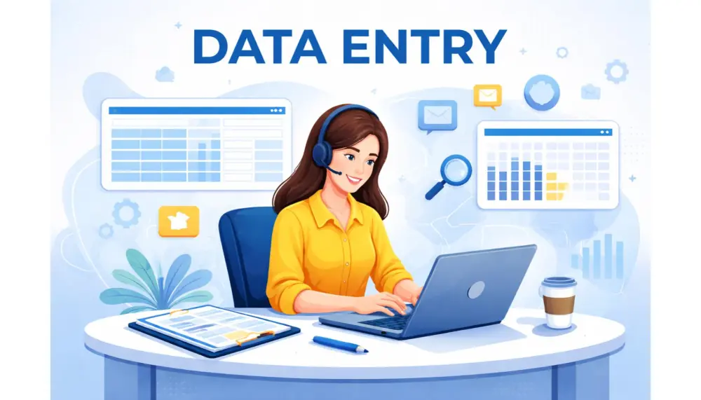 خدمة إدخال بيانات عالية الجودة مع دقة وسرعة