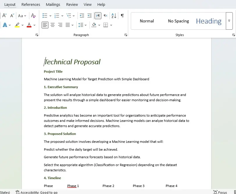 تحرير، تنسيق، وإعادة كتابة المستندات باستخدام Microsoft Word بشكل احترافي ودقيق.