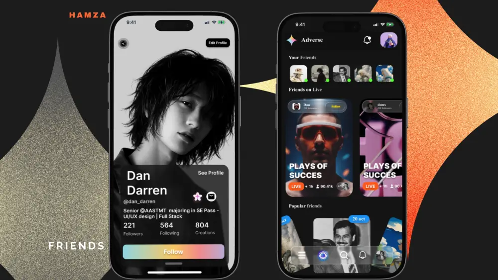 تصميم واجهات UI/UX احترافية لتطبيقات الموبايل