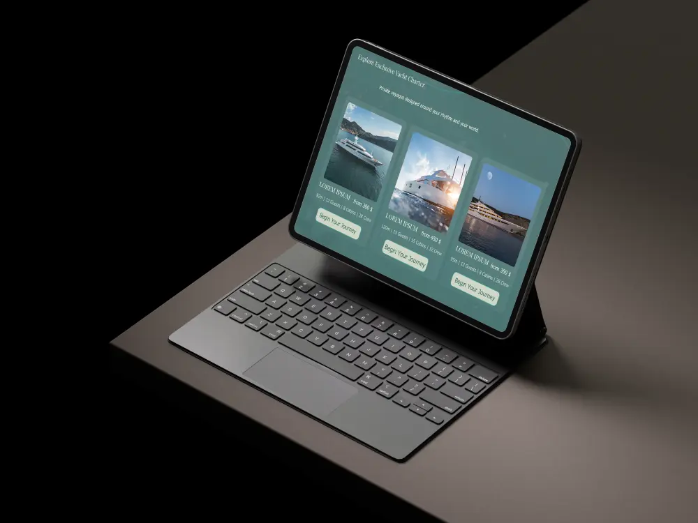 تصميم Landing Page لموقع باستخدام XD