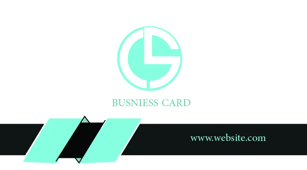 تصميم Business Card واحد مميز مع اختيار الألوان والطباعة المناسبة.