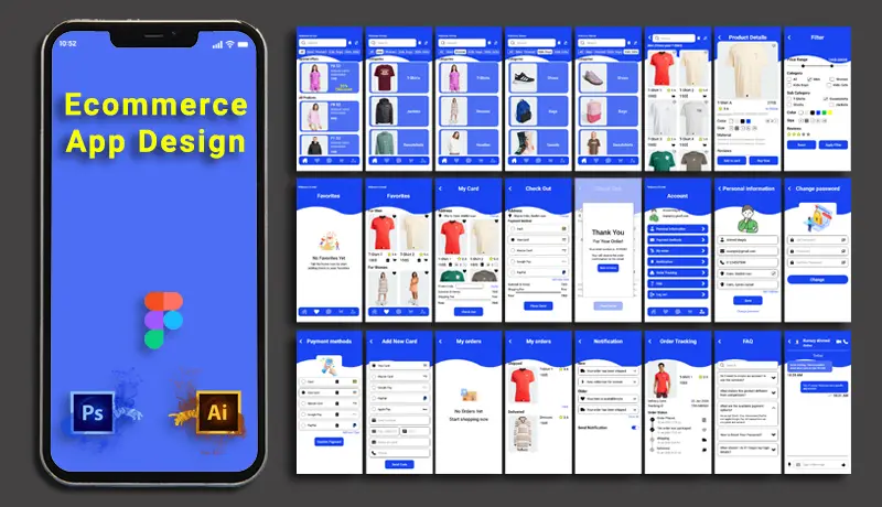 تصميم تجربة وواجهة المستخدم  UI/UX
