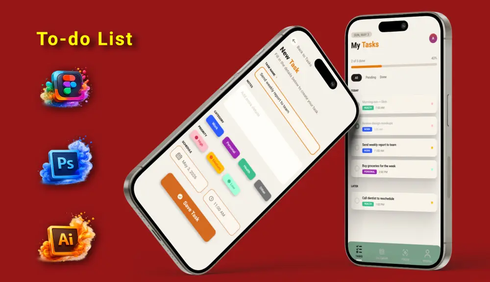 تصميم تجربة وواجهة المستخدم  UI/UX