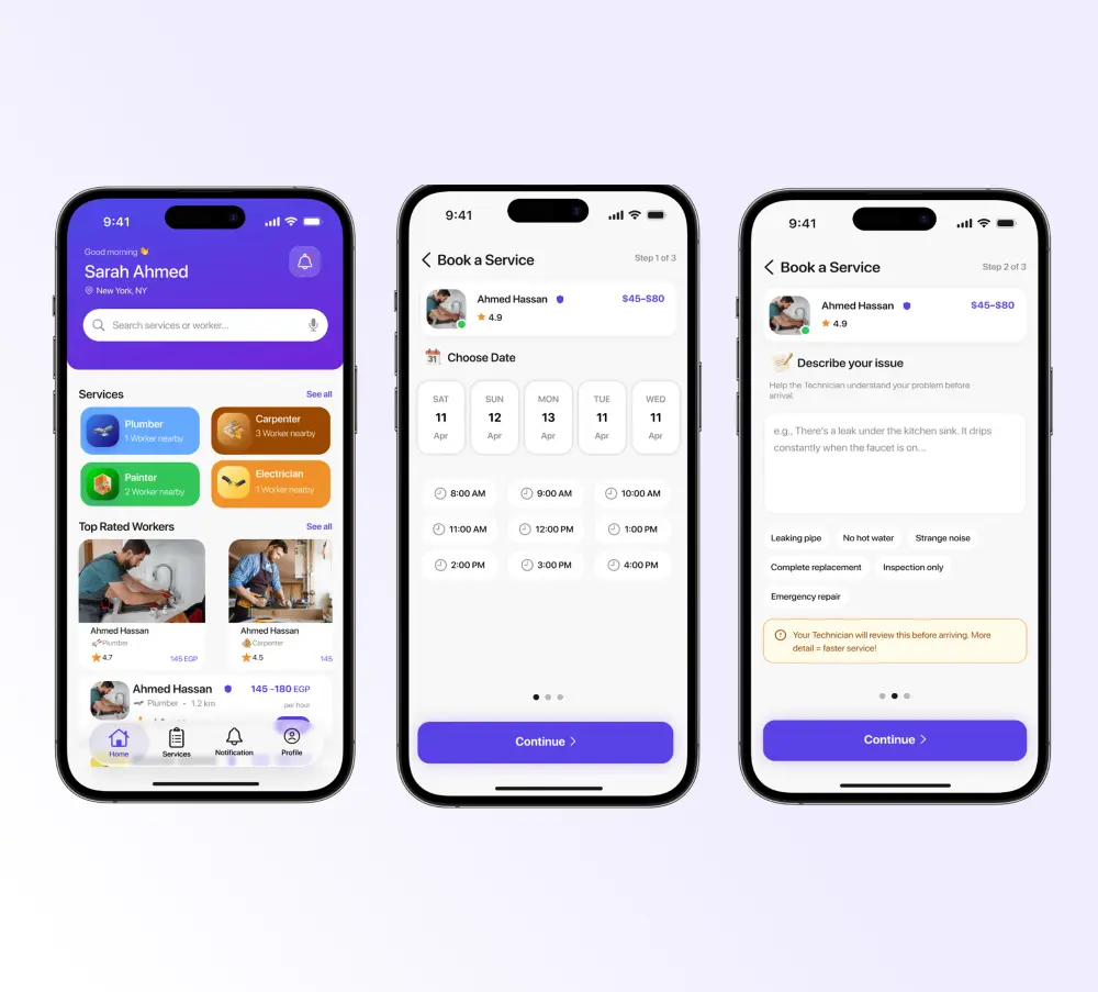 تصميم واجهات موبايل- Mobile App