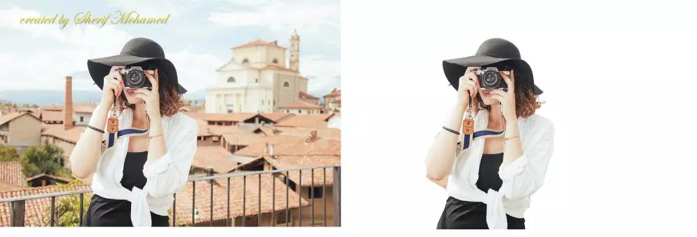 تفريغ خلفية الصورة