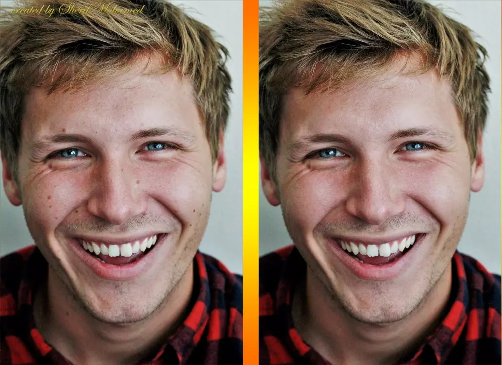 تعديل و تنميق الصور بتنعيم الجلد و إزالة التجاعيد و العيوب و بتبييض الأسنان