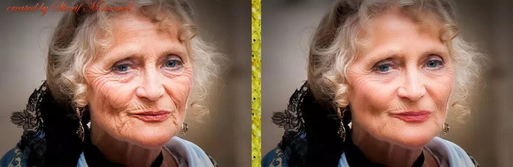 تعديل و تنميق الصور بتنعيم الجلد و إزالة التجاعيد و العيوب و بتبييض الأسنان