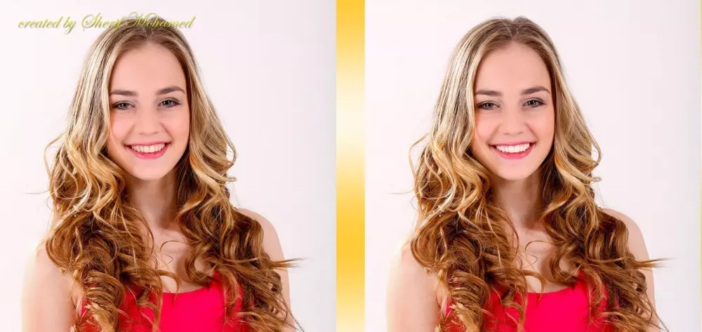 تعديل و تنميق الصور بتنعيم الجلد و إزالة التجاعيد و العيوب و بتبييض الأسنان