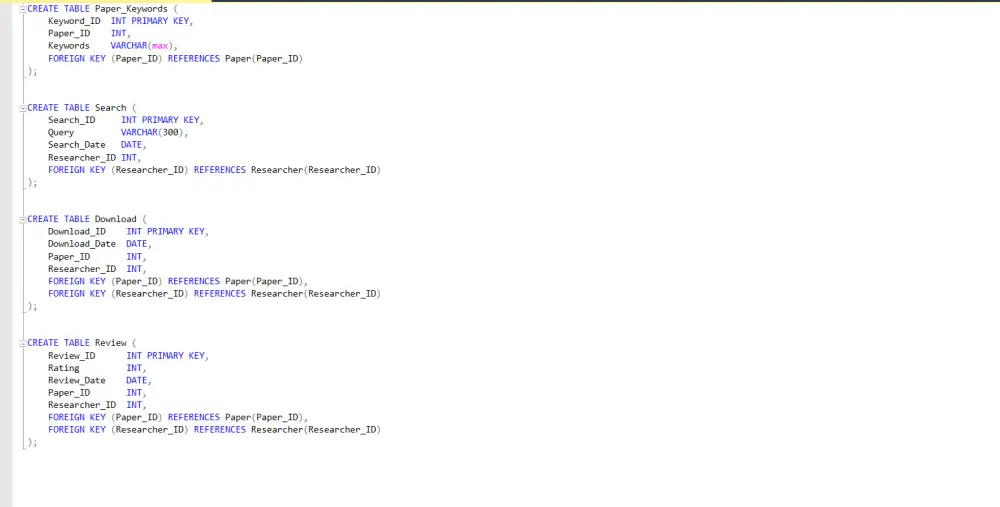 تصميم وتحسين قاعدة بيانات SQL Server متكاملة