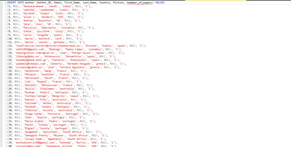تصميم وتحسين قاعدة بيانات SQL Server متكاملة