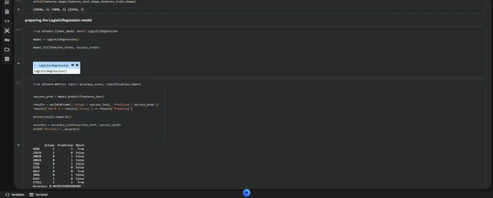 سأبني نموذج Machine Learning احترافي لتحليل بياناتك والتنبؤ