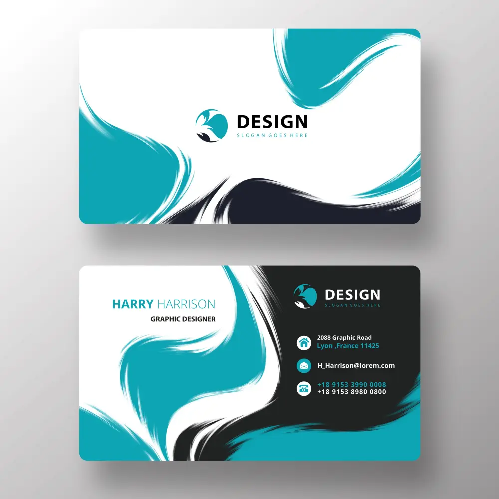 تصميم كارت شخصي (Business Card) احترافي جاهز للطباعة