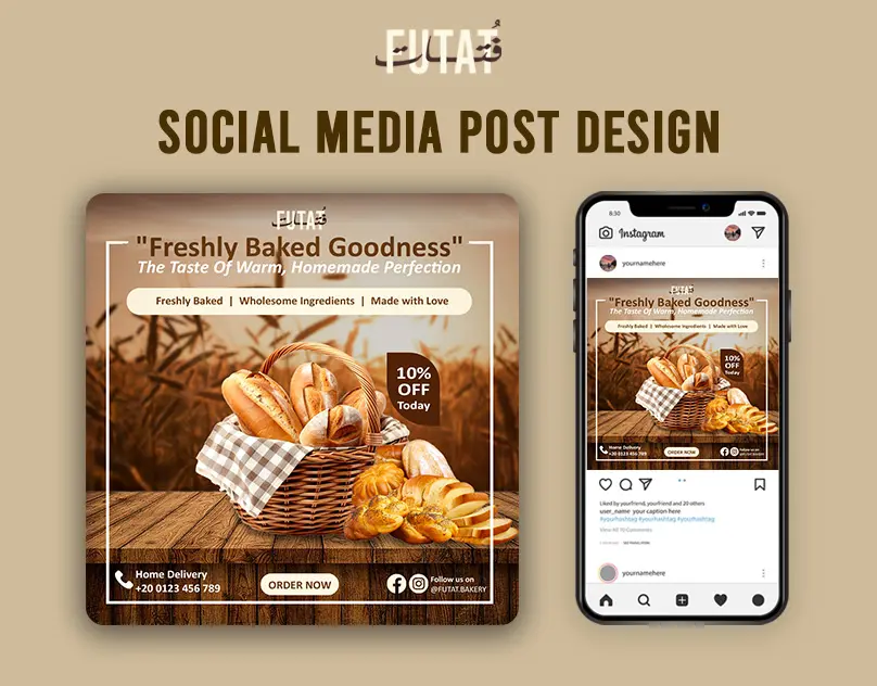 تصميم بوستات سوشيال ميديا احترافية