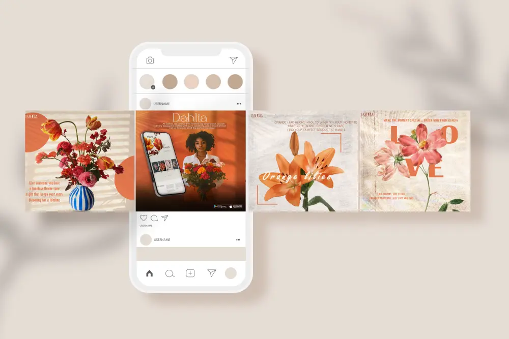 تصميمات سوشيال ميديا احترافية وجذابة