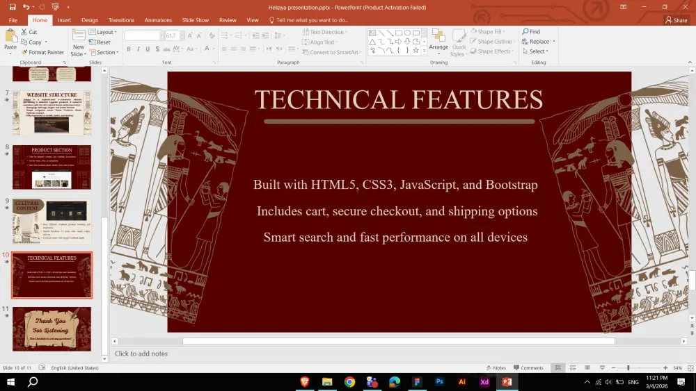 تصميم بوربوينت احترافي (PowerPoint)