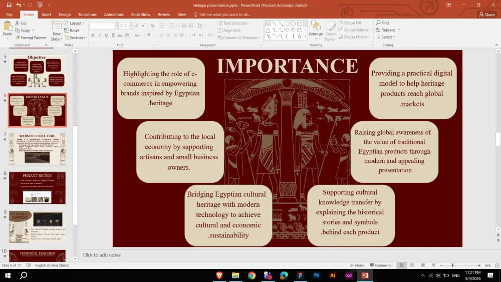 تصميم بوربوينت احترافي (PowerPoint)