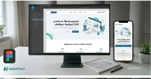 صميم واجهات مواقع احترافية وجذابة (UI/UX) بلمسة عصرية