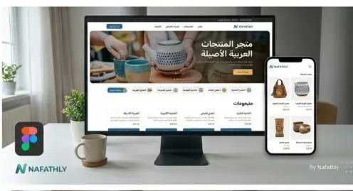 صميم واجهات مواقع احترافية وجذابة (UI/UX) بلمسة عصرية