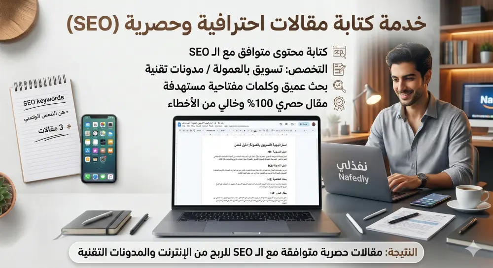 سأقوم بكتابة 3 مقالات حصرية (500 كلمة للمقال) متوافقة مع الـ SEO مقابل 5 دولار.