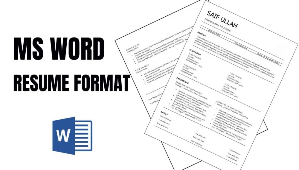 تصميم سيرة ذاتية CV باللغتين بشكل احترافي ومتوافق مع ATS