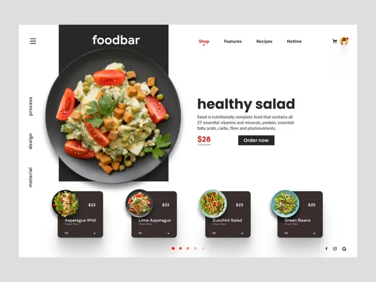 تصميم وتطوير صفحات ويب باستخدام HTML و CSS فقط.