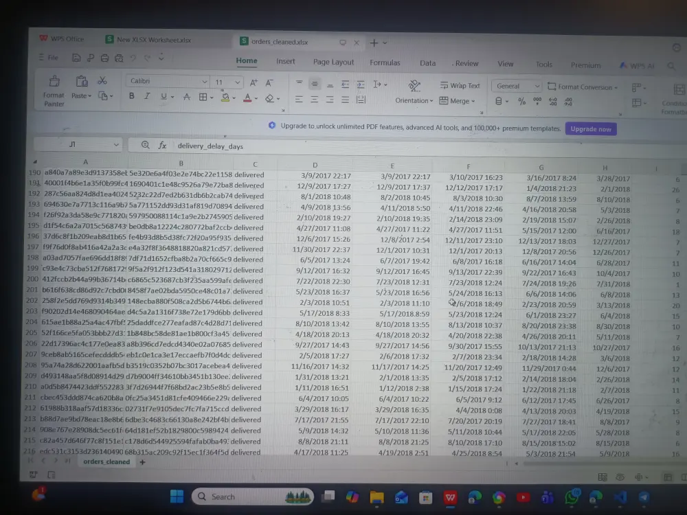 تنظيف بيانات